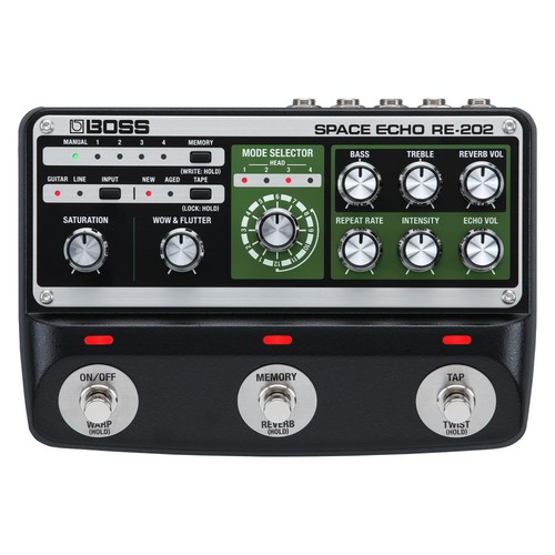 Boss 202 space echo - space, guitar