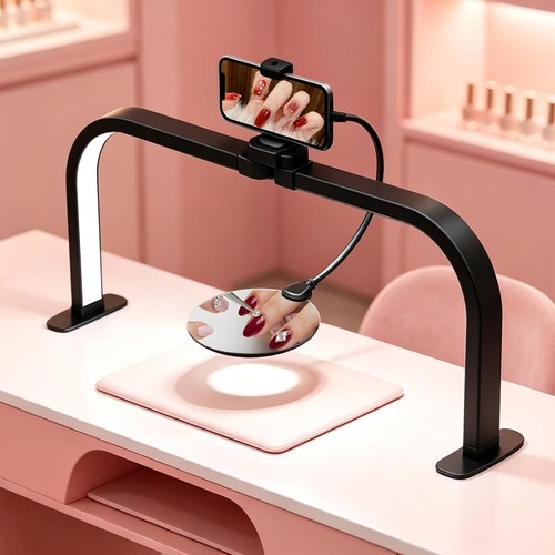 Half moon desk - half,