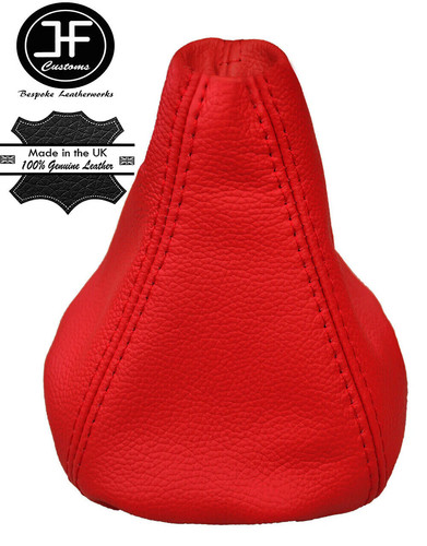Red leather fits honda civic - red,
