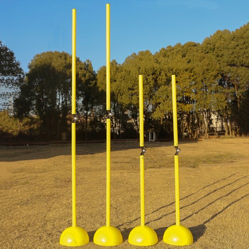 Folding soccer pole - pole, football