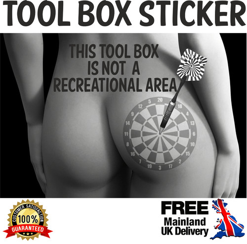 Tool box sticker fit snap - box,