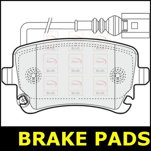 Brake pads rear for - brake,