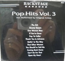 **KARAOKE CD+G DISC BACKSTAGE