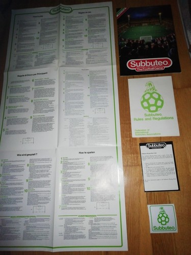 Rare subbuteo original - subbuteo, set