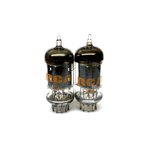 Pair 12au7a ecc82 grey - ,