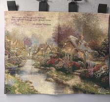 Thomas Kinkade Tapestry Wall