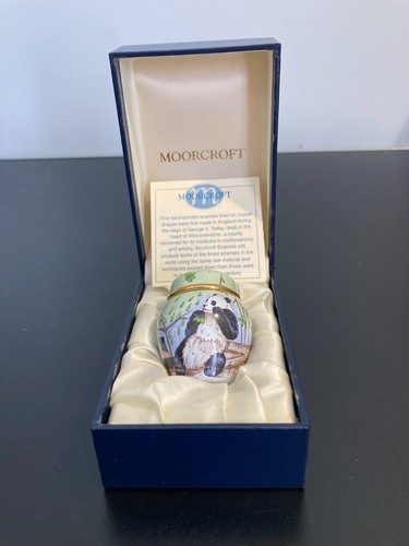 Moorcroft enamels panda - moorcroft,