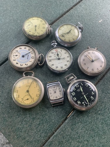 Dollar pocket watch lot - dollar,