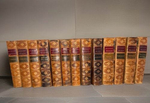 Antique charles dickens works - charles,