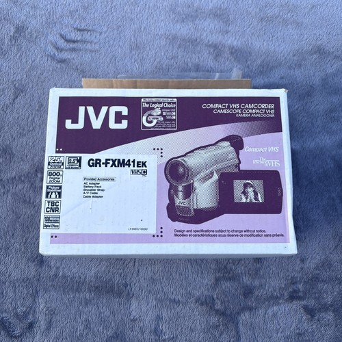 Jvc fxm41 vhs camcorder - vhs-c,