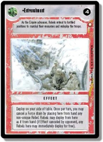 Entrenchment star wars ccg - entrenchment,