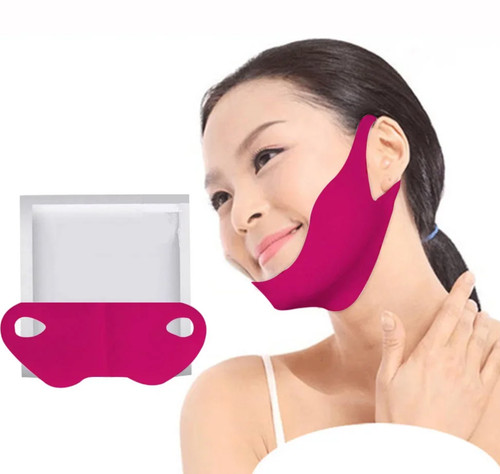 Shape jawline wrinkle - v,