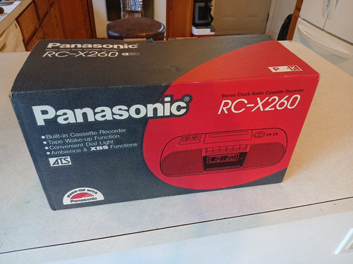 New box vintage panasonic - new,