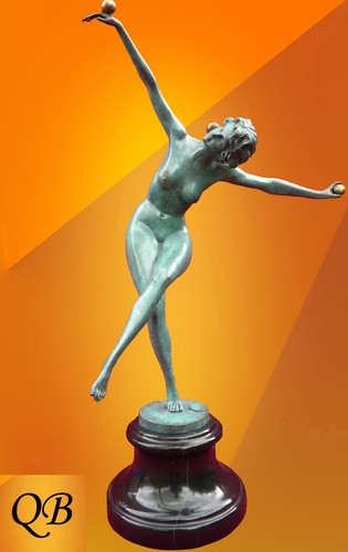 Art deco bronze - art,