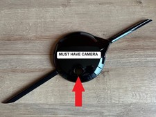 GLOSS BLACK FRONT GRILL BADGE