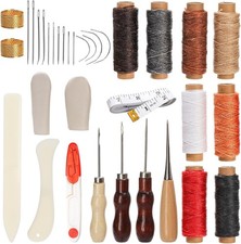 34 Pieces Bookbinding Kits, Hand Bookbinding Tools for Beginners, Bookbinding Ki