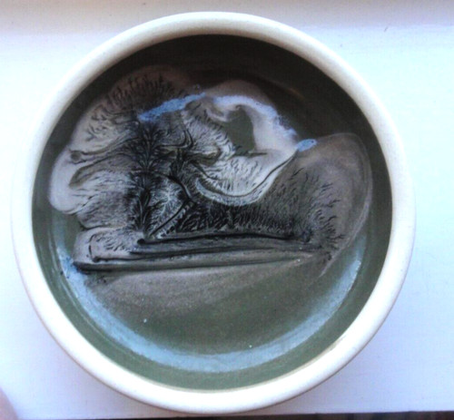 Mocha ware small - mocha, bowl