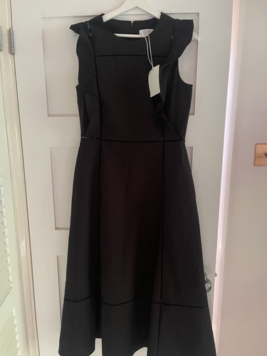 Cos black sleeveless dress - black,