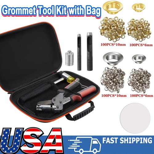 Grommet tool kit handheld - tool,