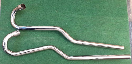 Triumph exhaust high - high, level