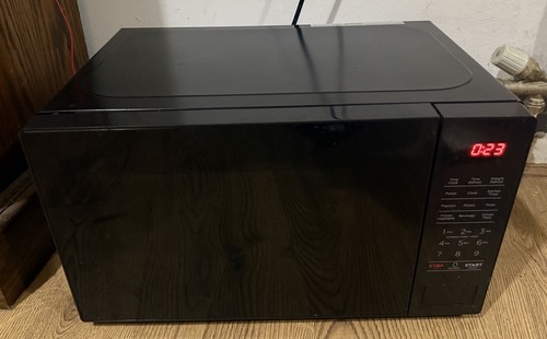 Black tesco microwave oven - black,
