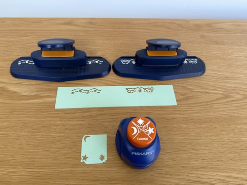 Fiskars paper punch - x,