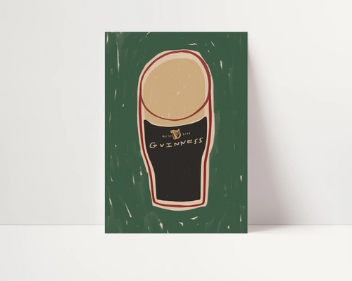 Guinness irish stout canvas - guinness,
