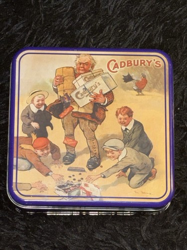 Cadbury empty biscuit tin - biscuit,