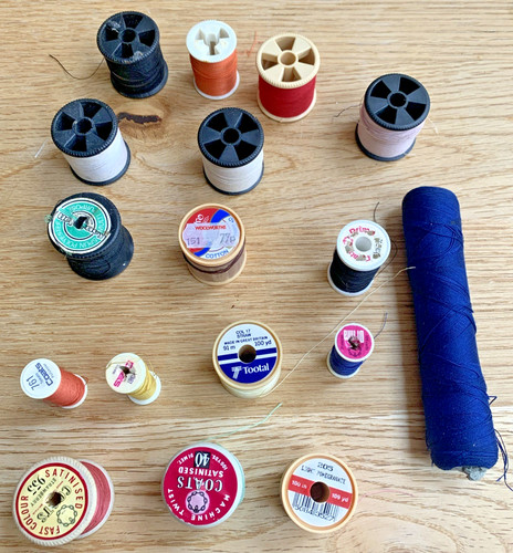 Vintage cotton reels - reels, coats