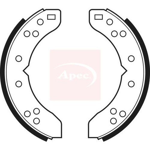 Apec brake shoe - set, kit