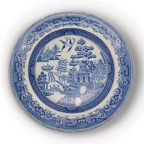 Blue willow pattern - pattern, side