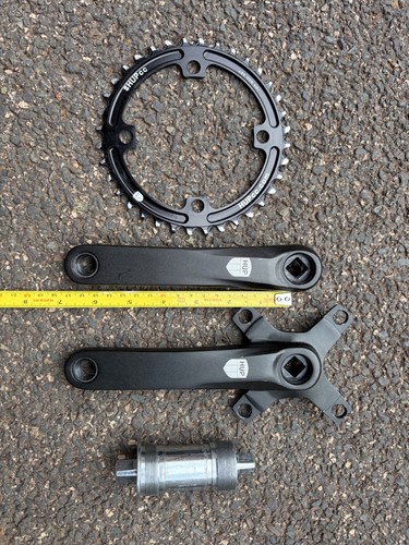 Hup crankset and chainring - and,