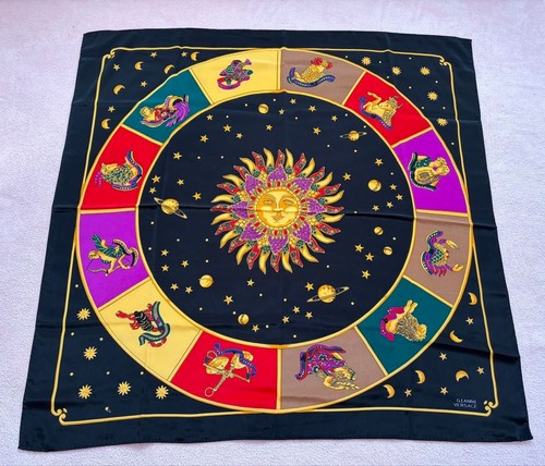 Large scarf silk sun - scarf,