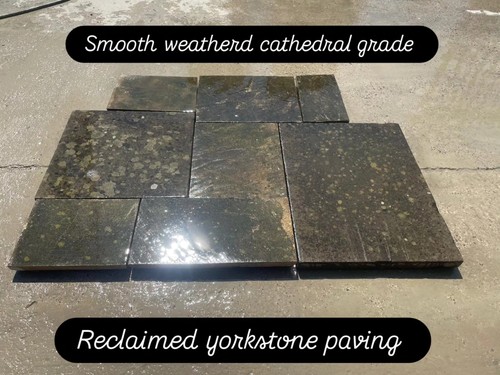 Reclaimed yorkstone paving - yorkstone,