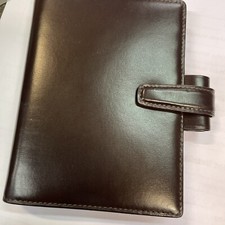 Filofax Berkeley Pocket brown (EMPTY) - stiff leather - VINTAGE