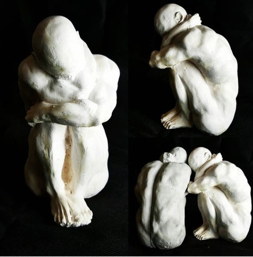 Male sculpture abstract - male,