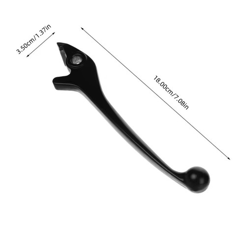 Metal brake lever - metal, for
