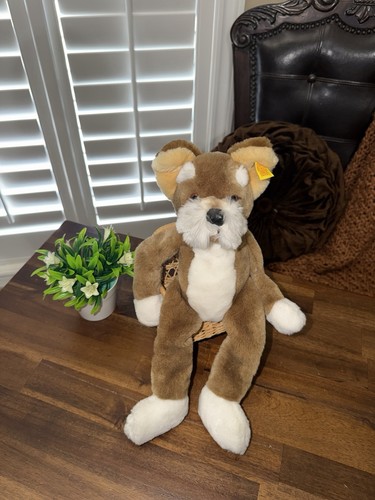 Steiff terrier dog - terrier, puppy