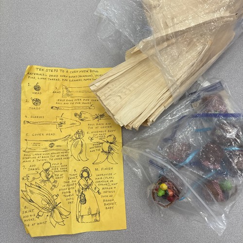 Corn husk doll - doll, kits