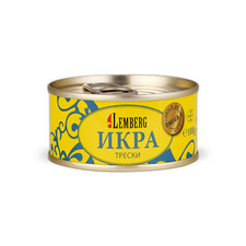 100 - 1,000g COD ROE TIN CAVIAR IKRA IKURA ИКРА ТРЕСКИ ТРЕСКА KOSHER