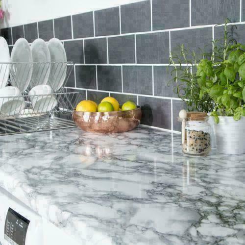 Fablon white black - white,