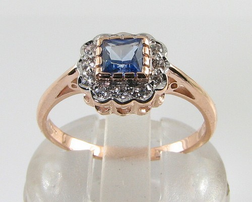 Dainty rose gold ceylon - 9k,