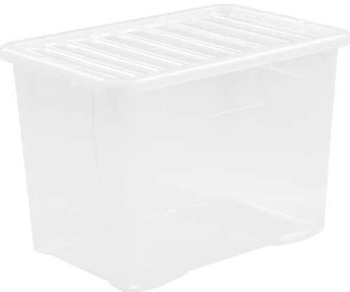80l clear plastic storage - 80l,