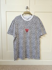 Keith Haring Tshirt Pattern Heart Tshirt - XL