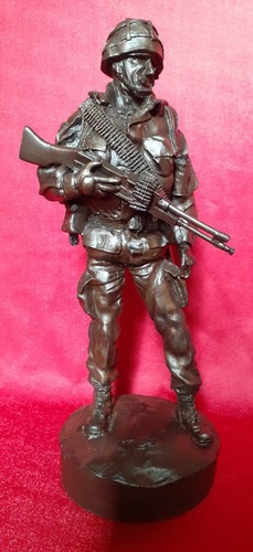 Cold cast soldier figurine - cold,