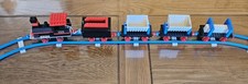 Lego Train 120 With Coal Wagons