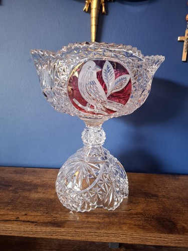 Vintage crystal ruby - vintage, byrdes