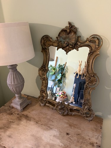 Beautiful large gold - , gilt