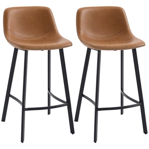 Homcom bar stools set - bar, 2