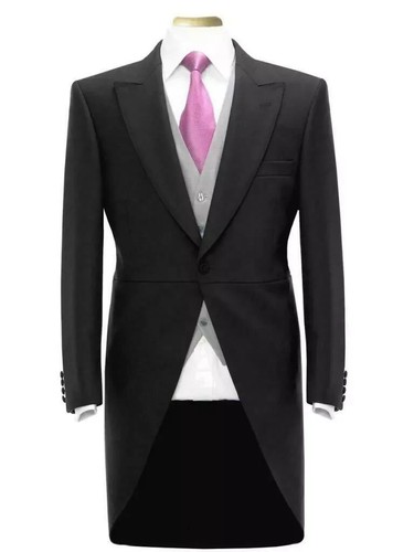 Mens new black tailcoat - mens,